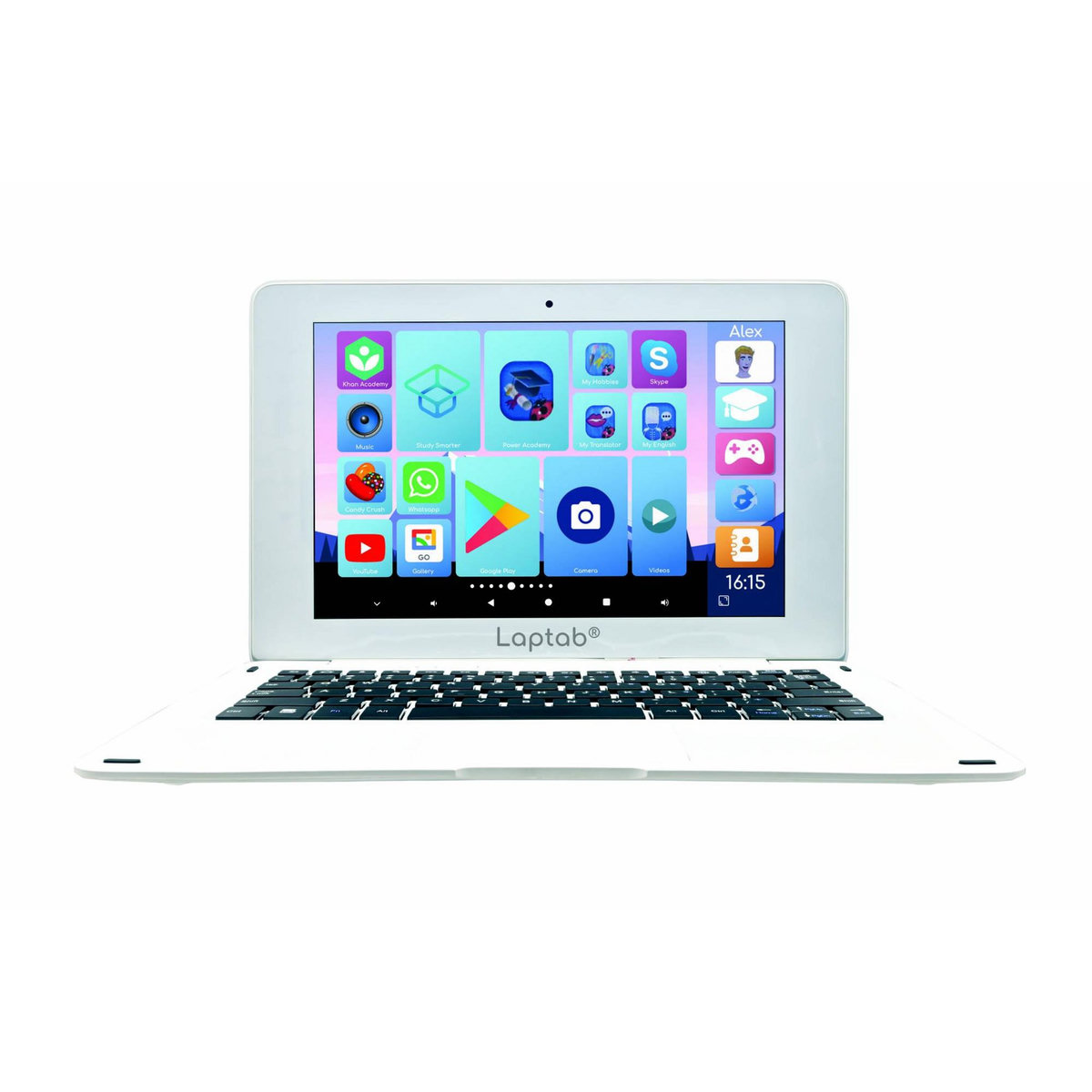 Lexibook LAPTAB 10 : Ordinateur Android Tactile 10  avec Contenu Éducatif et Contrôle Parental