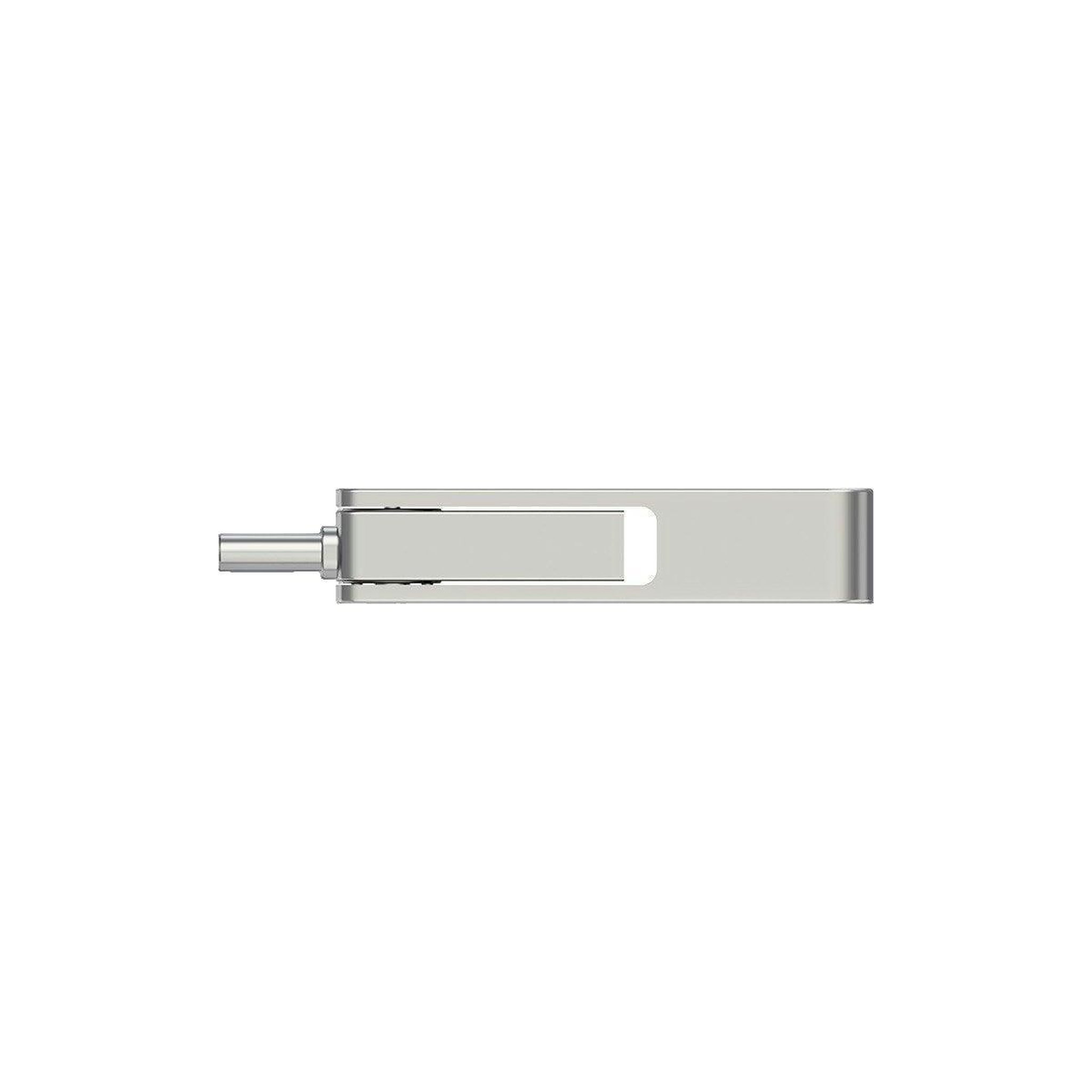 Voir la diapositive 3 : PNY Clé USB PNY DUO LINK 256 Go USB 3.2 Type-C et Type-A