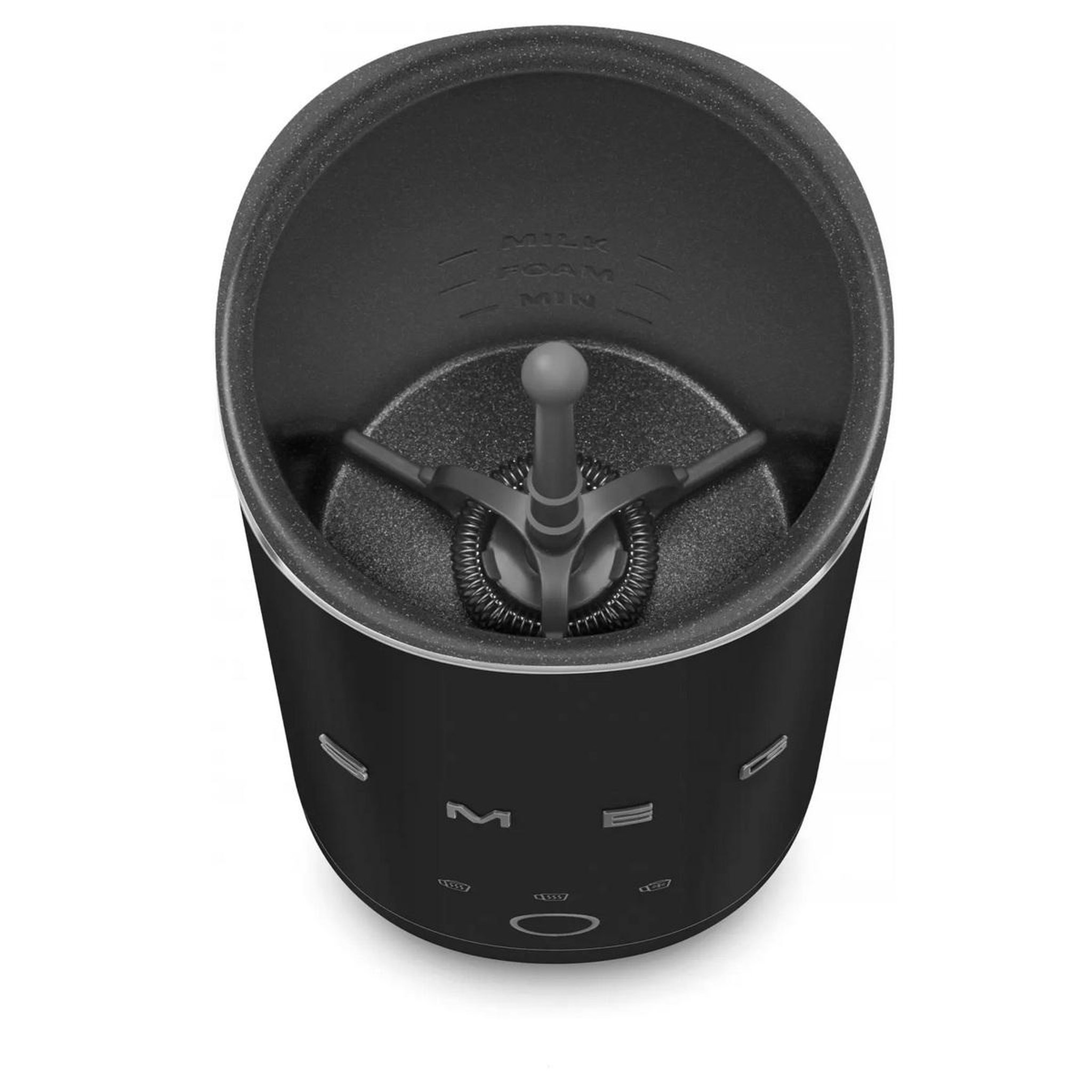 Voir la diapositive 5 : SMEG Emulsionneur de lait 500w 0.18l noir - mff02blmeu