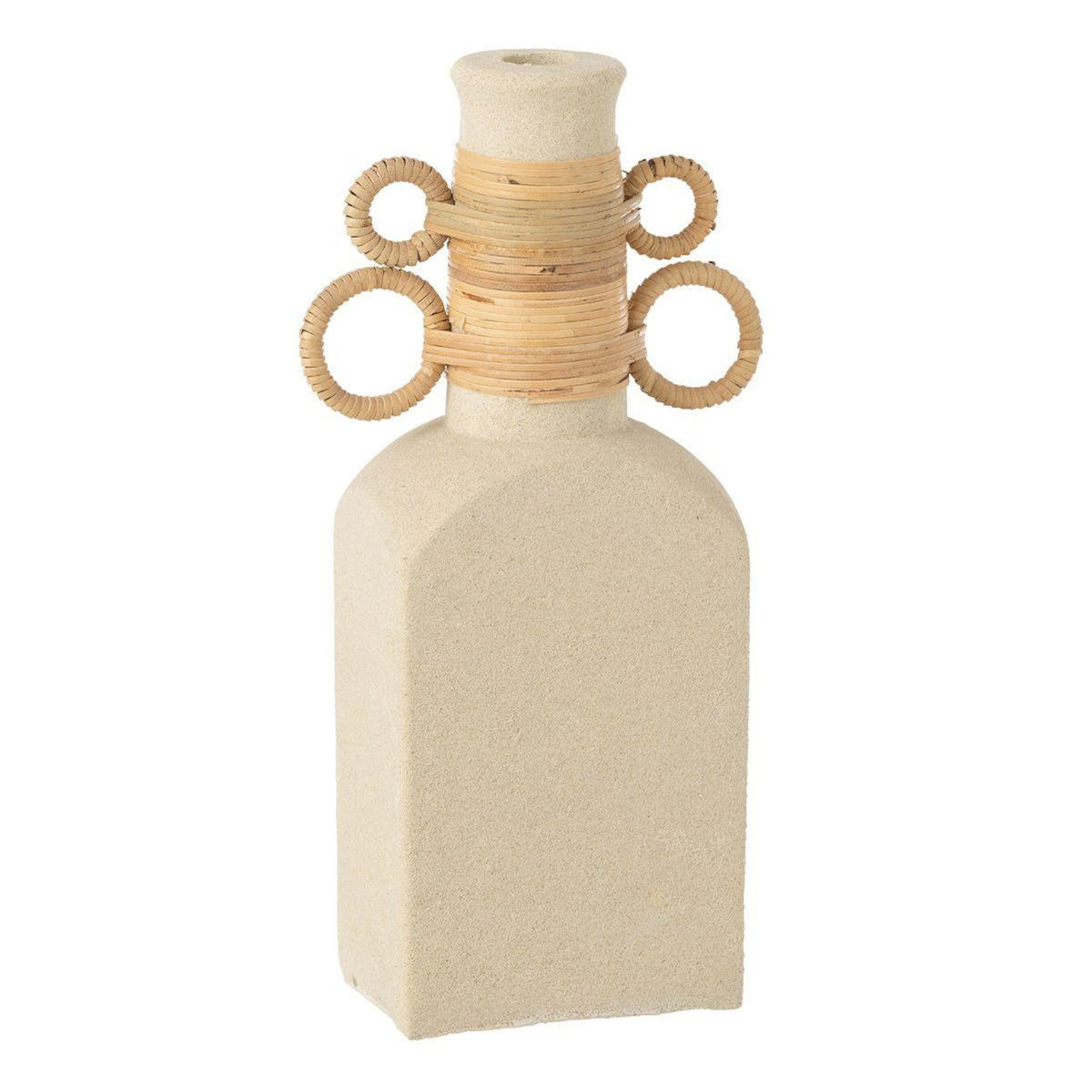 Paris Prix Vase Déco 4 Anneaux  Céline  28cm Beige