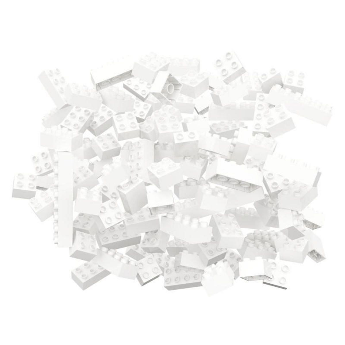 HUBELINO Hubelino Building Blocks White, 120dlg. 420619