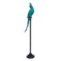 Voir la diapositive 1 : ATMOSPHERA Statue Déco  Oiseau Perroquet  117cm Bleu