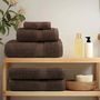 Voir la diapositive 3 : VIDAXL Serviettes de visage de qualité supérieure SOLUND 2 pcs marron