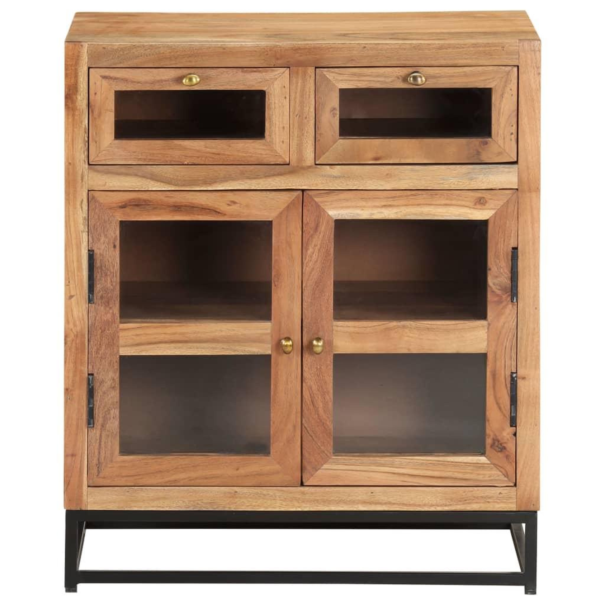 Voir la diapositive 2 : VIDAXL Buffet 60x35x70 cm Bois d'acacia massif