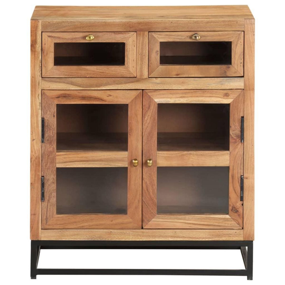 VIDAXL Buffet 60x35x70 cm Bois d'acacia massif