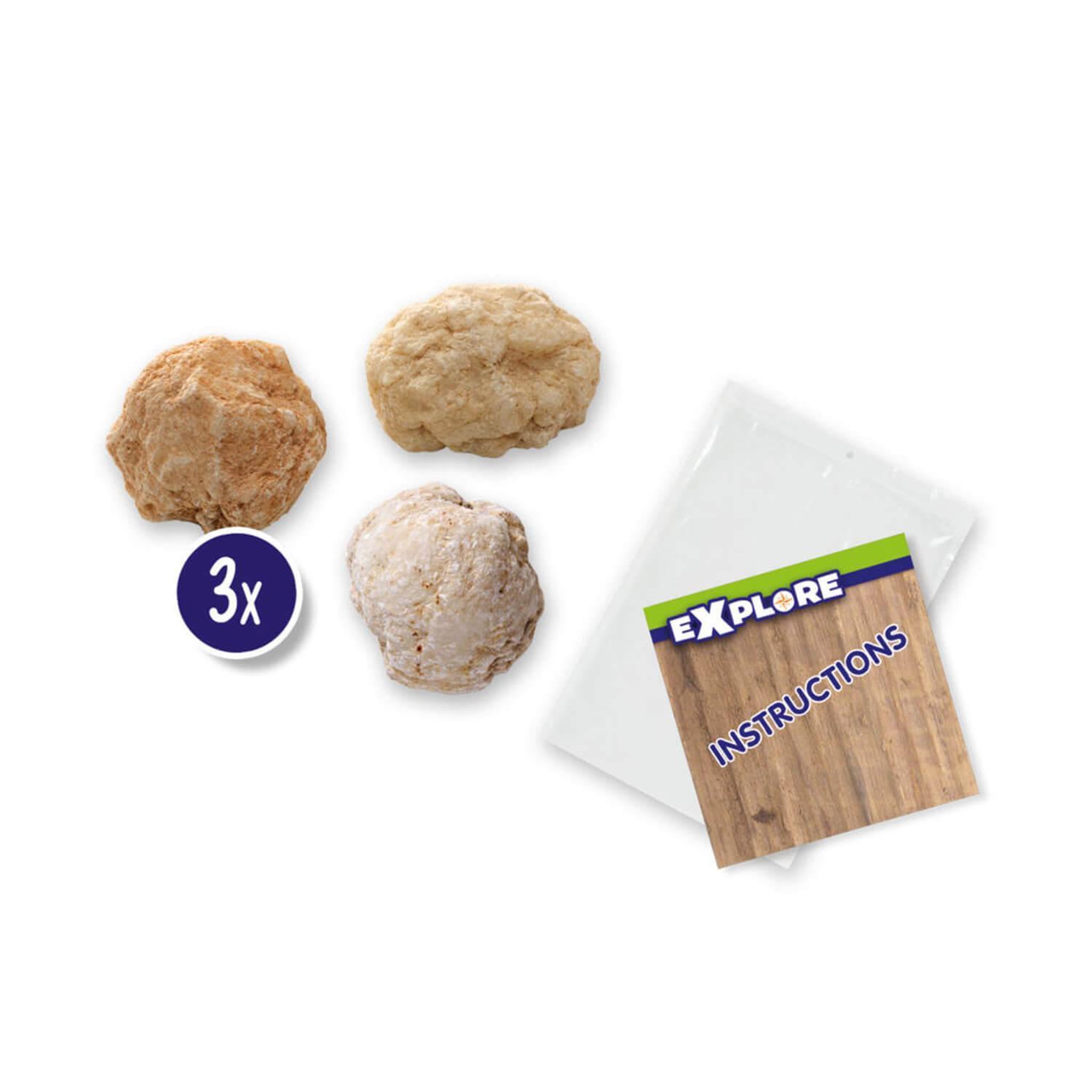 Voir la diapositive 4 : SES Creative Coffret explore : géodes à ouvrir