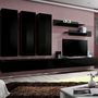 Voir la diapositive 1 : Paris Prix Meuble TV Mural Design  Fly I  320cm Noir