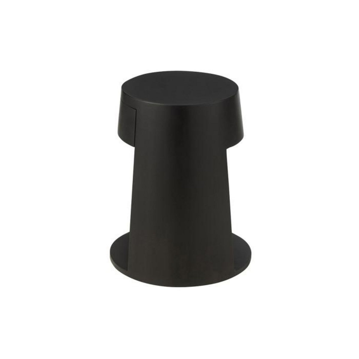 Paris Prix Table d'Appoint en Bois  Drawn  50cm Noir