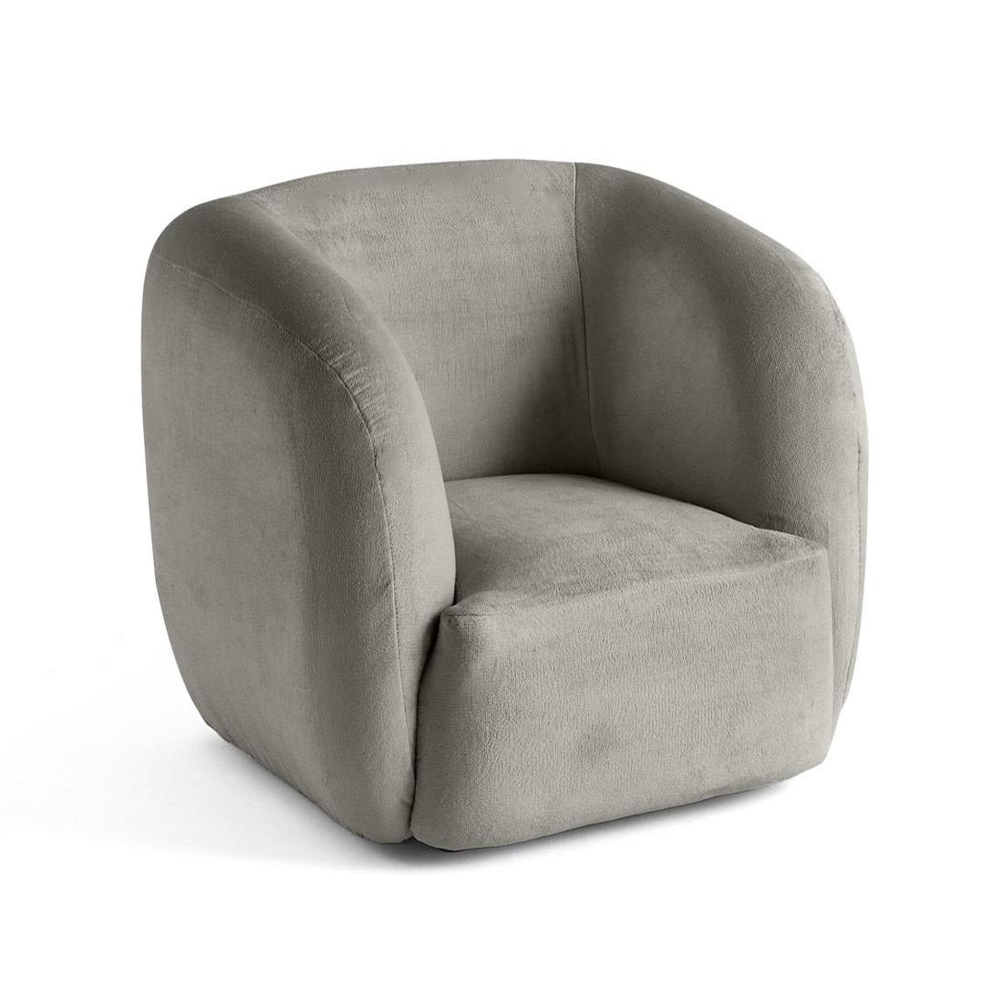Voir la diapositive 4 : LISA DESIGN Ernee - fauteuil cocon - en velours