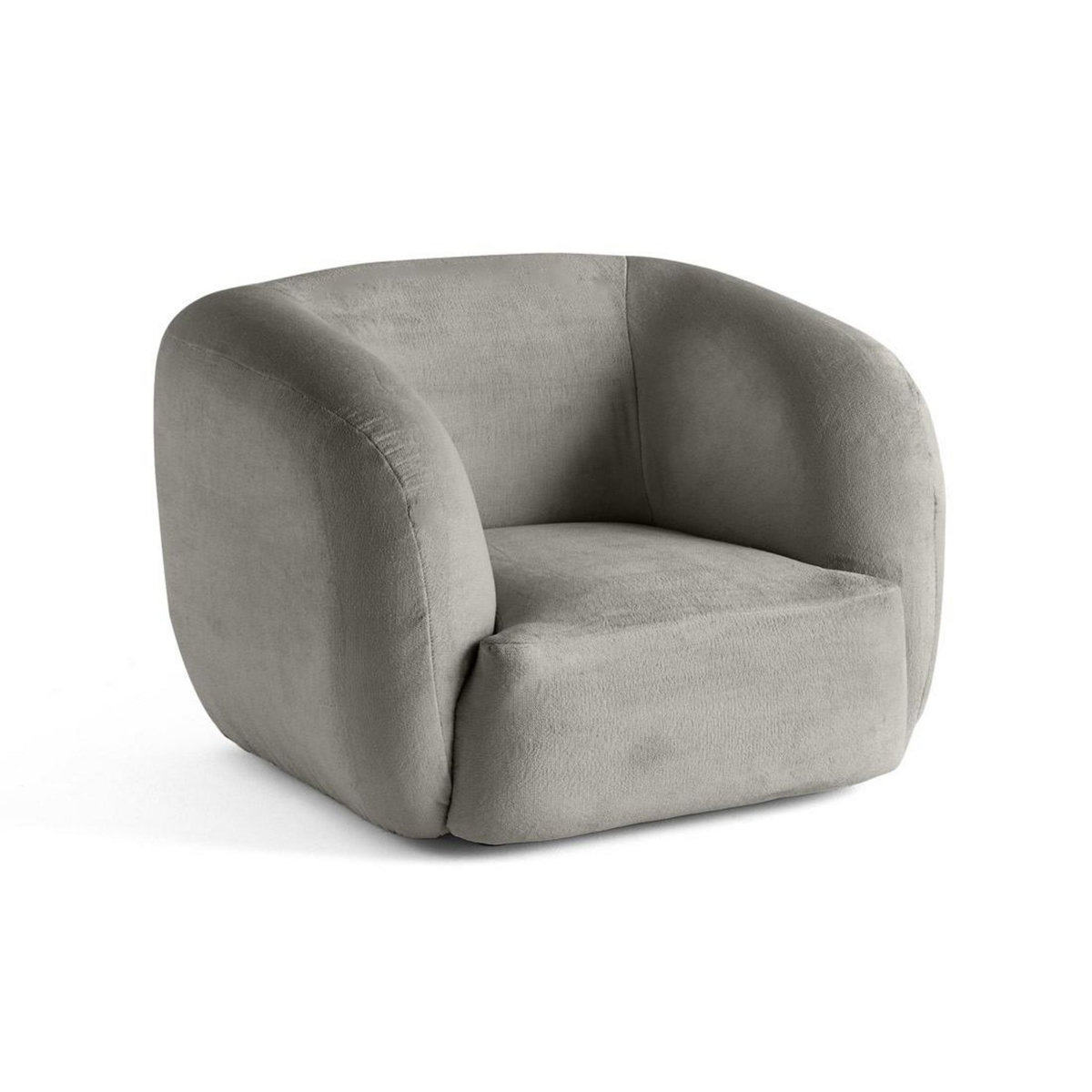 LISA DESIGN Ernee - fauteuil cocon - en velours