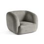 Voir la diapositive 4 : LISA DESIGN Ernee - fauteuil cocon - en velours