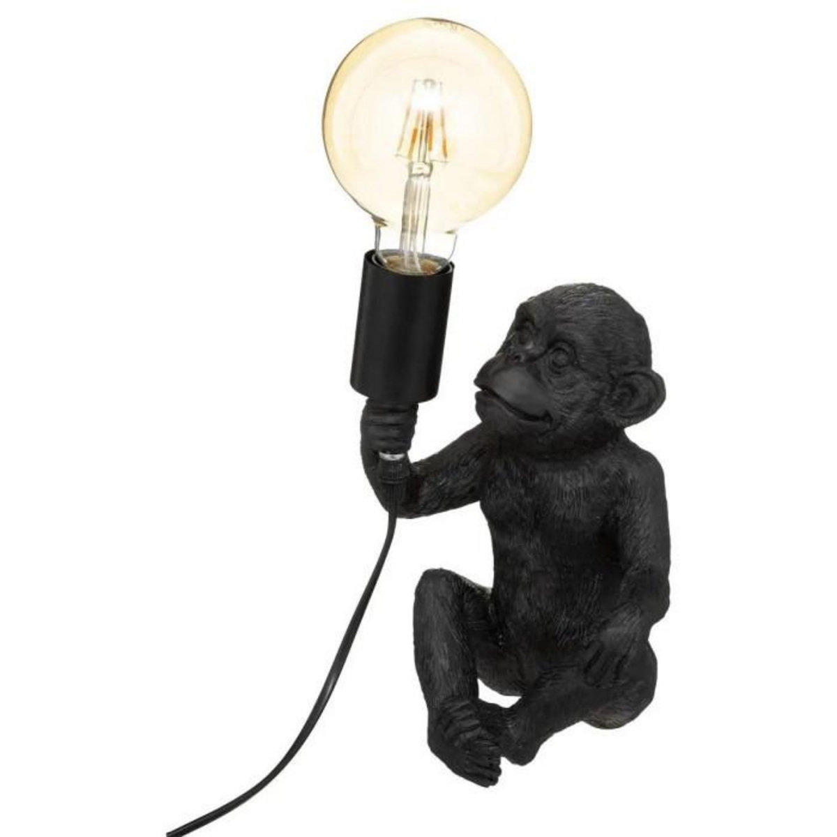 ATMOSPHERA Lampe à Poser Design  Singe  24cm Noir