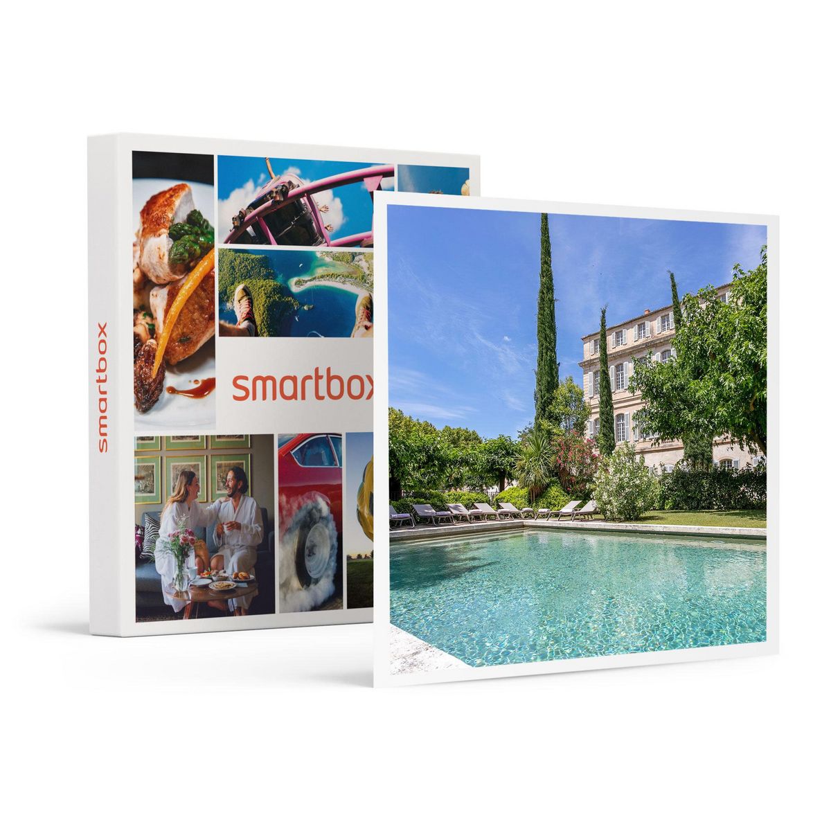 Smartbox Échappée luxueuse en Provence : 2 jours en château 4* avec dîner gastronomique - Coffret Cadeau Séjour