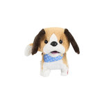 Paris Prix Peluche Animée Chien  Galipette  20cm Marron