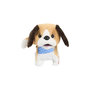 Voir la diapositive 1 : Paris Prix Peluche Animée Chien  Galipette  20cm Marron