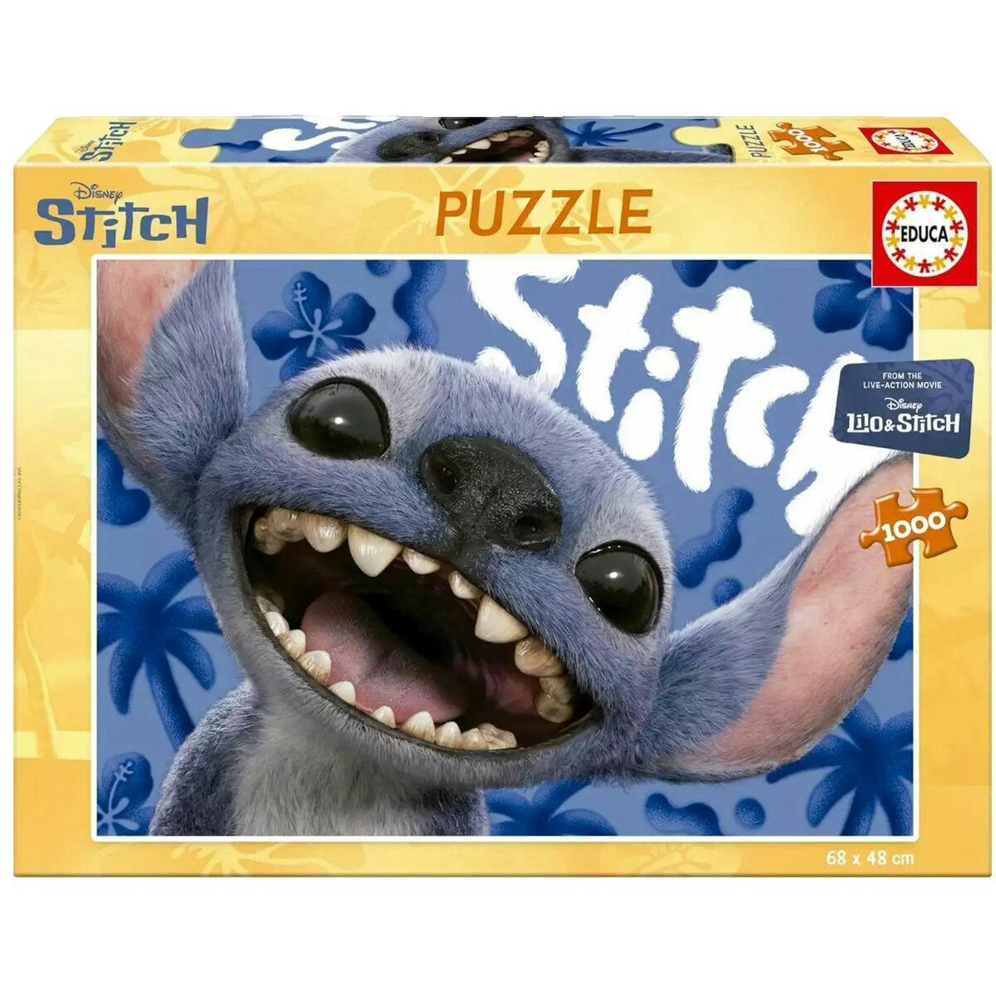 EDUCA Puzzle - educa - stitch live action - 1000 pieces
