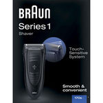 BRAUN Braun Series 1-170 Rasoir à grille Tondeuse Noir rasoir pour homme