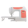 Voir la diapositive 2 : Singer Machine à coudre Singer C5205 blanc et rouge