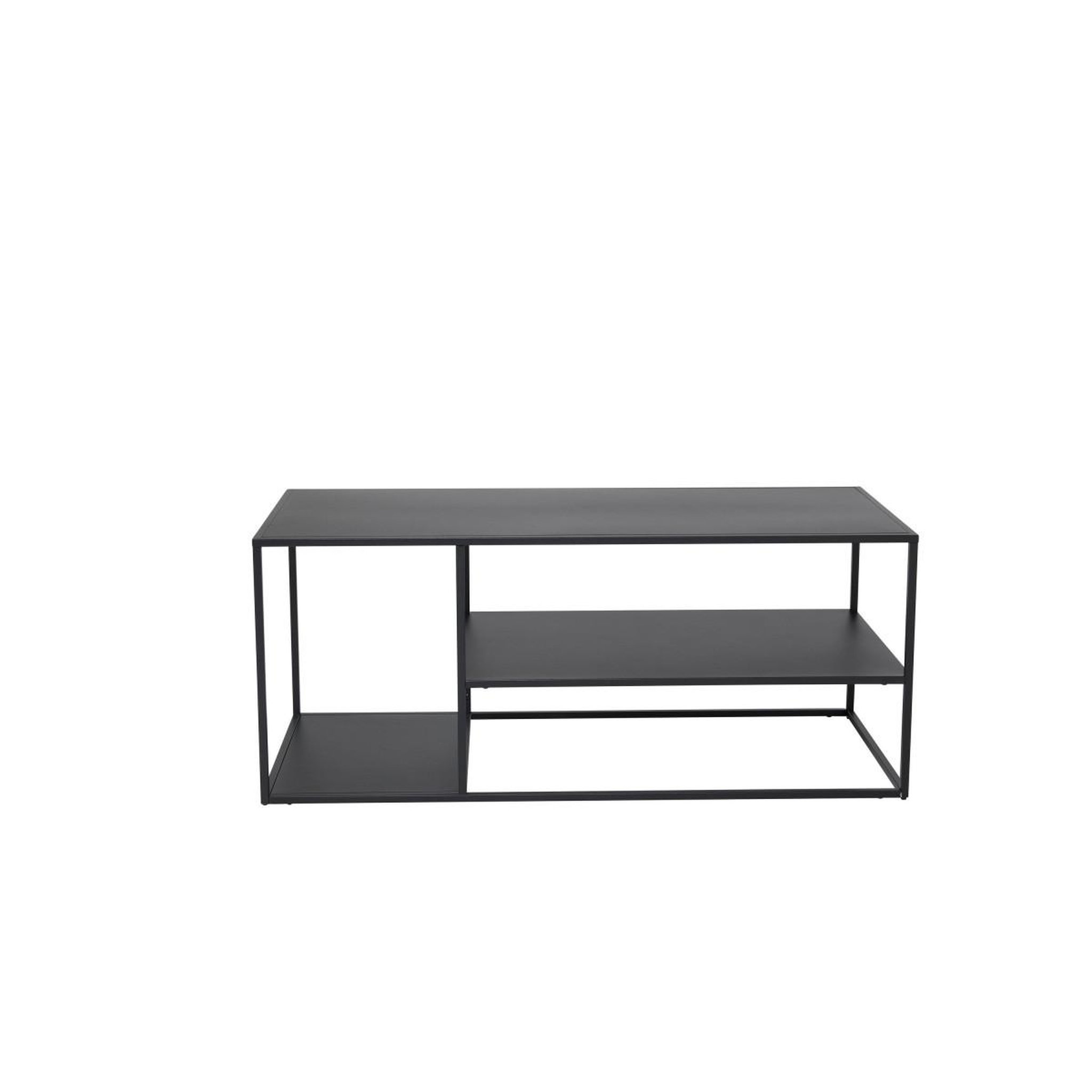 Voir la diapositive 2 : Paris Prix Table basse avec étagères  staal  120cm noir
