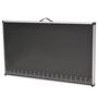 Voir la diapositive 4 : VIDAXL Table pliable de collage MDF et aluminium 200 x 60 x 78 cm