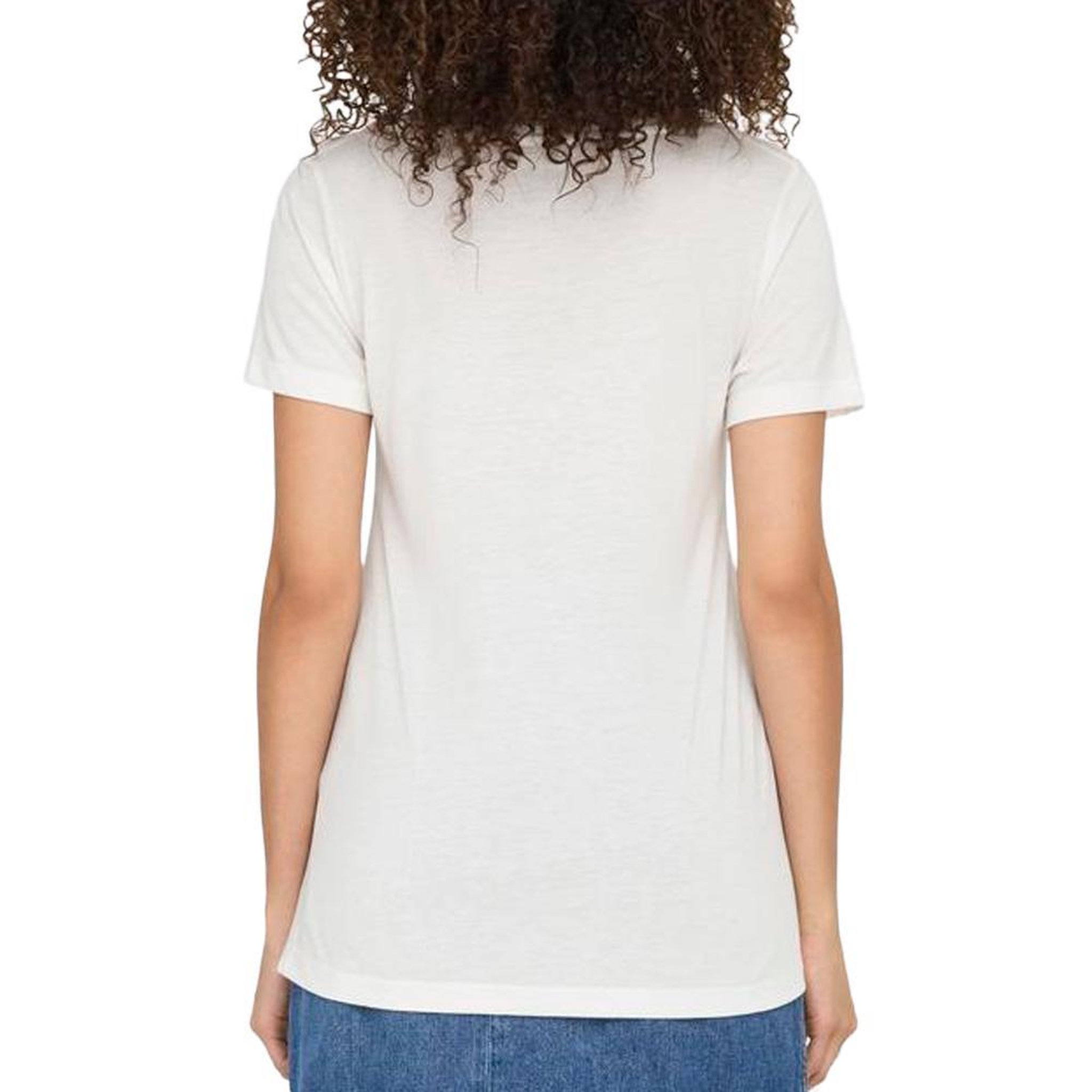 Voir la diapositive 2 : JACQUELINE DE YONG T-Shirt Blanc Femme JDY Dalila