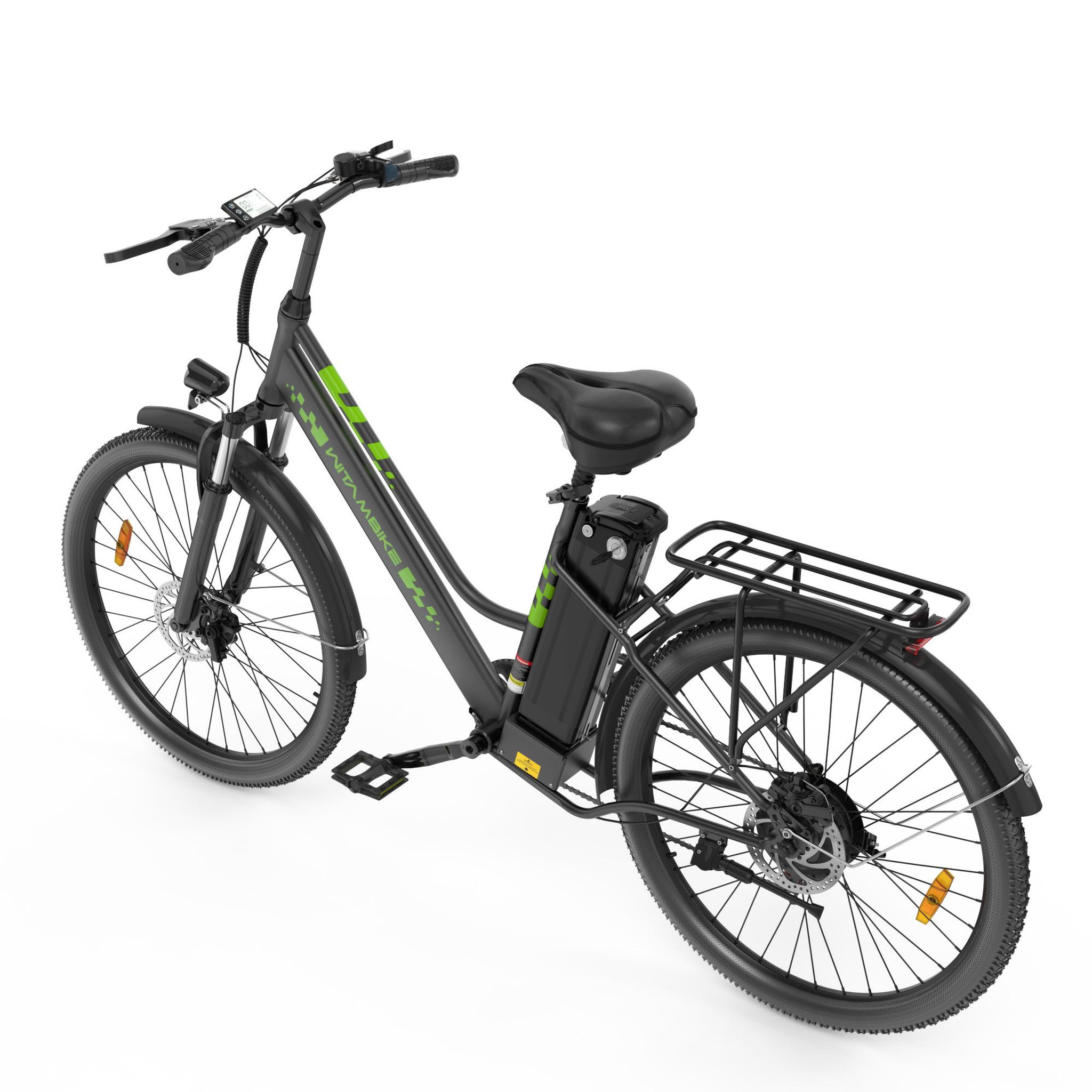 Voir la diapositive 2 : WITAMBIKE Vélo électrique de ville WITAMBIKE C26 PRO 26