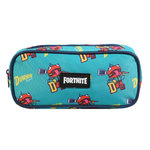 Bagtrotter BAGTROTTER Trousse scolaire rectangulaire Fortnite Bleue