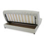 Voir la diapositive 6 : GRUHIER Clic-clac - BEIJA - 3 places - Velours côtelé beige - 130 x 190 x13 cm