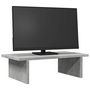Voir la diapositive 3 : VIDAXL Support de moniteur gris béton 50x27x15 cm bois d ingénierie