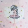 Voir la diapositive 3 : Paris Prix Plaid Flanelle Enfant  Petite Étoile  125x150cm Rose