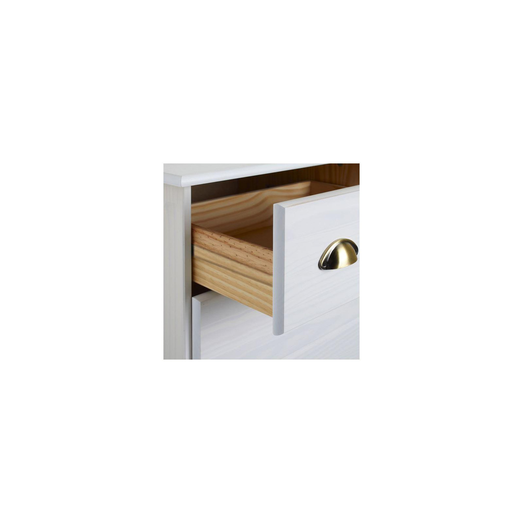 Voir la diapositive 3 : IDIMEX Commode apothicaire COLMAR en pin massif, 8 tiroirs