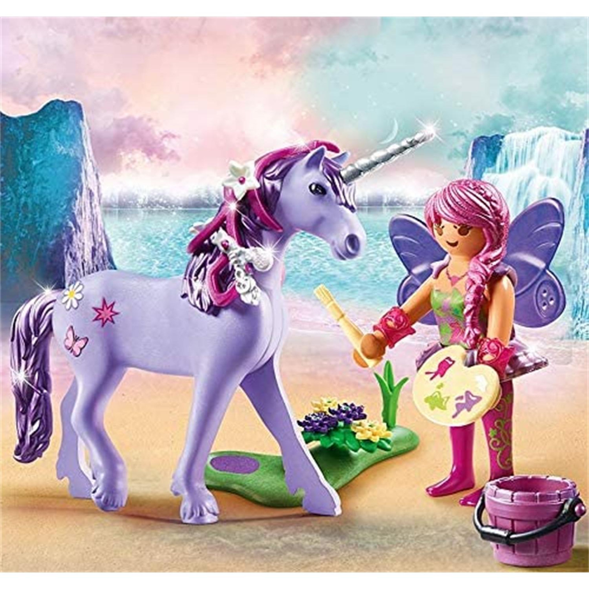Voir la diapositive 2 : PLAYMOBIL Fairies Licorne avec Fée