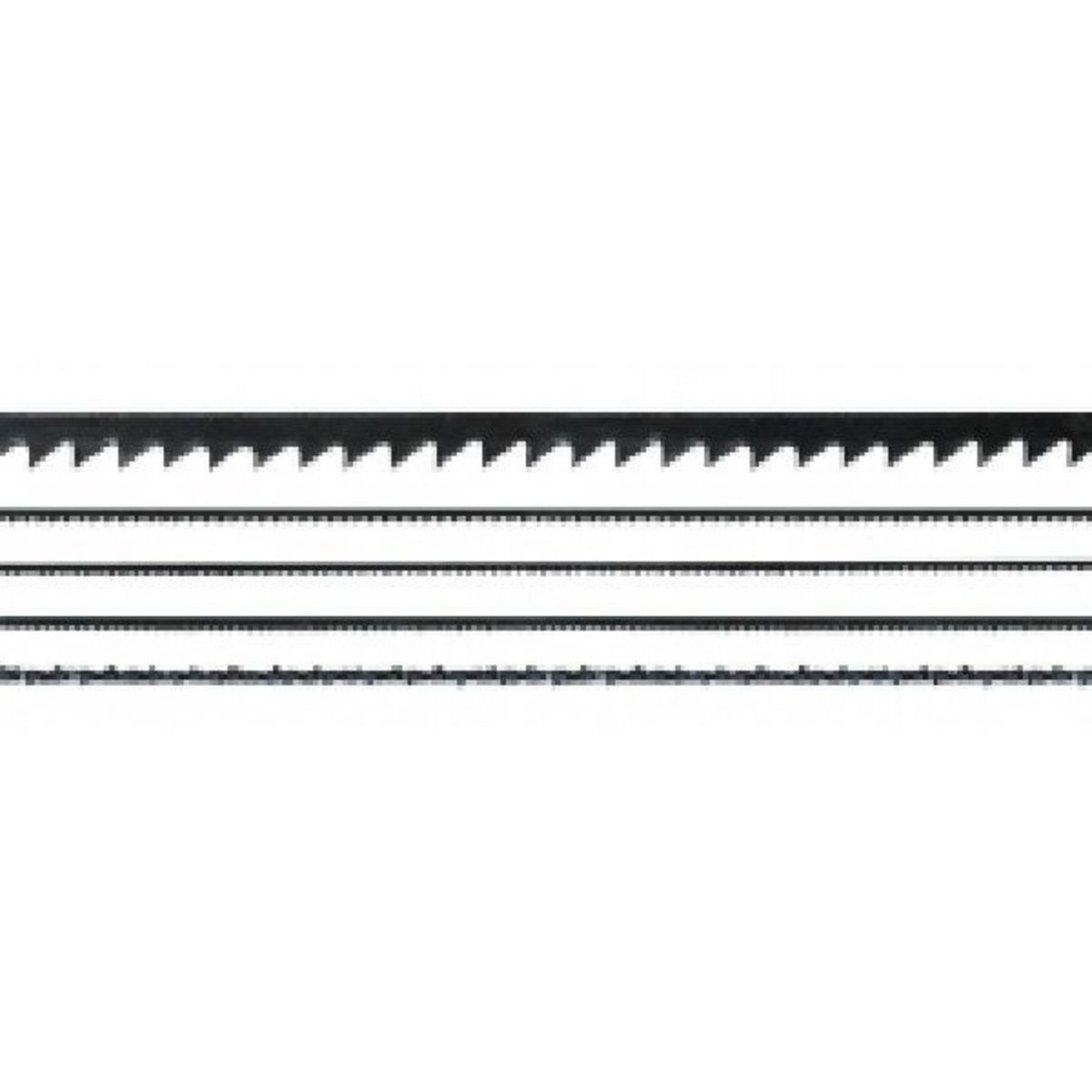 MAXICRAFT 12 lames de scie fines 130 mm pour bois et plastiques