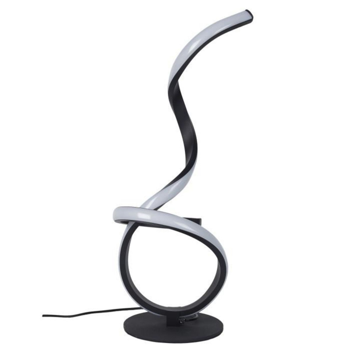 Paris Prix Lampe à Poser à LED Design  Lounge  46cm Noir