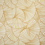 Voir la diapositive 2 : ATMOSPHERA Nappe Antitache à Motifs  Ginkgo  140x240cm Jaune