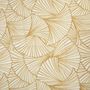 Voir la diapositive 2 : ATMOSPHERA Nappe Antitache à Motifs  Ginkgo  140x240cm Jaune
