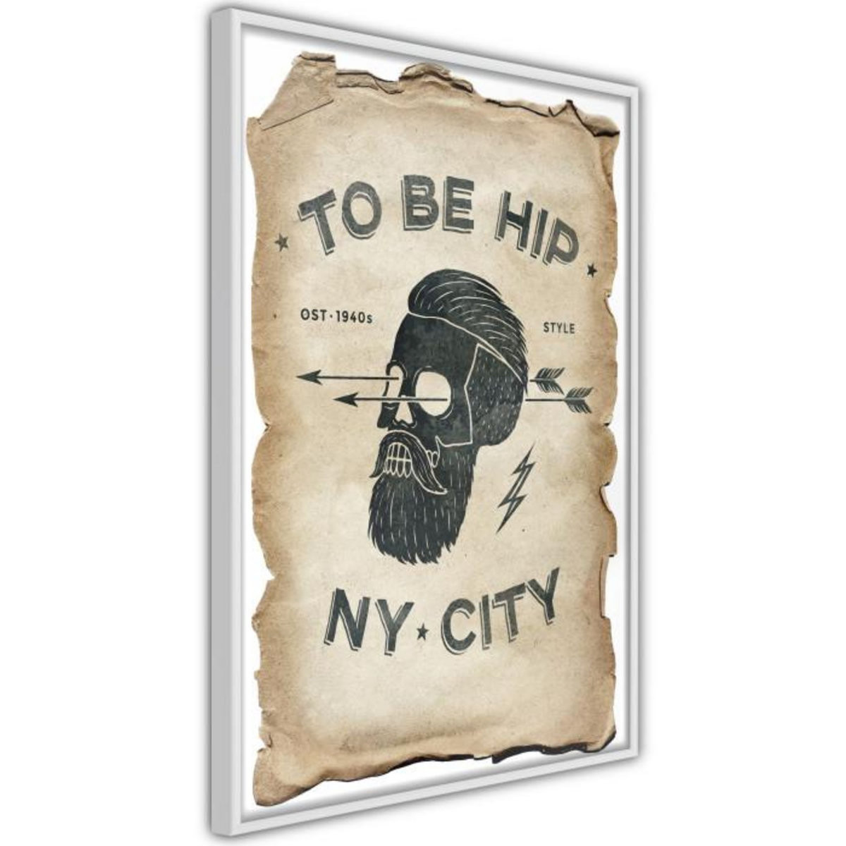 Paris Prix Affiche Murale Encadrée  Hipster