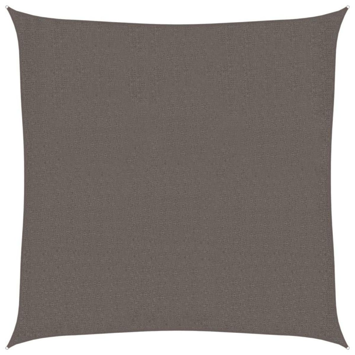 VIDAXL Voile d'ombrage 160 g/m^2 Anthracite 2,5x2,5 m PEHD