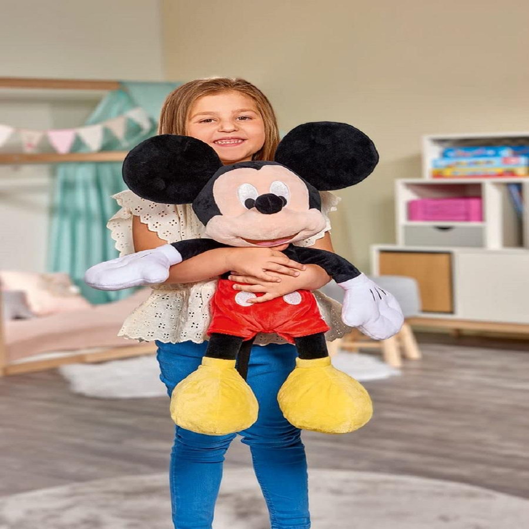 Voir la diapositive 4 : SIMBA Peluche Disney - Mickey Mouse 60 cm