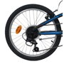Voir la diapositive 2 : Vélo enfant - VTT 20'' Tout Suspendu Garçon pour enfant de 115 à 130 cm - Fourche télescopique - 6 Vitesses  - Dérailleur Shimano TY21 - Béquille -Frein V-Brake