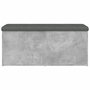 Voir la diapositive 5 : VIDAXL Banc de rangement gris beton 102x42x45 cm bois d'ingenierie
