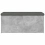 Voir la diapositive 5 : VIDAXL Banc de rangement gris beton 102x42x45 cm bois d'ingenierie