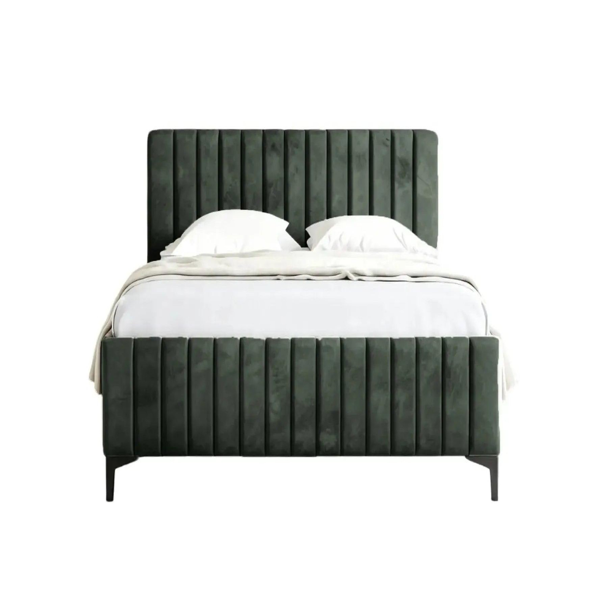 Voir la diapositive 1 : CASANOVA PARIS Eden - lit coffre tissu velours