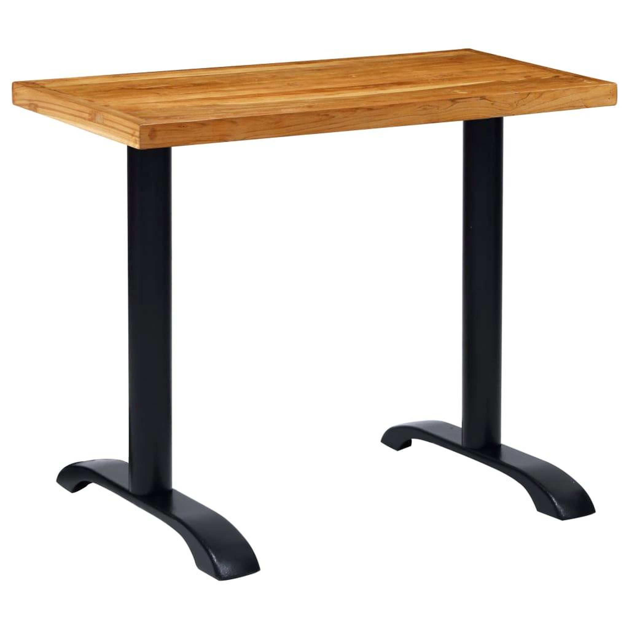 Voir la diapositive 2 : VIDAXL Pieds de table de bistro 2 pcs noir 61x8x72 cm fonte