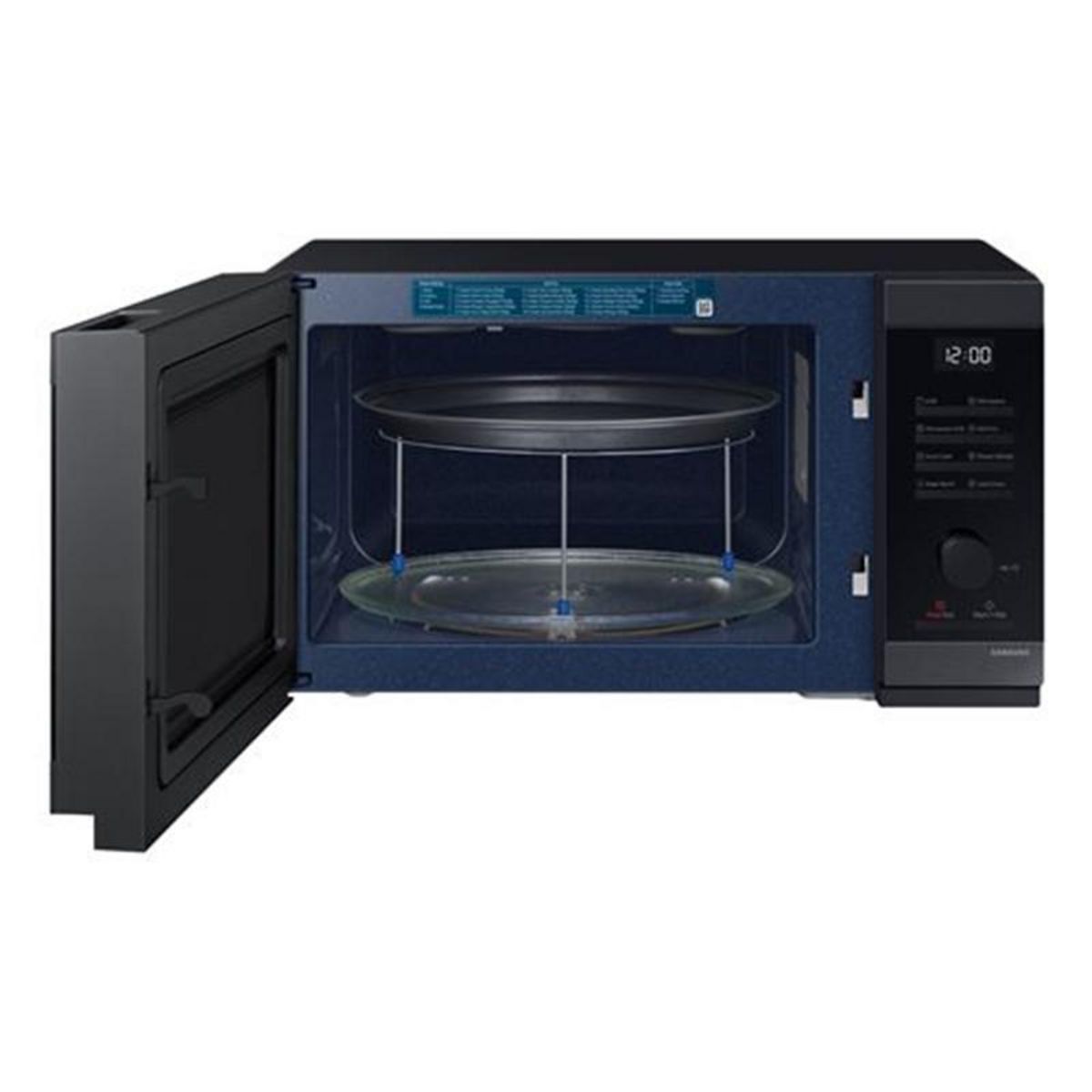 Samsung Micro-ondes gril 32l 1400w inox noir - mg32dg4524cge