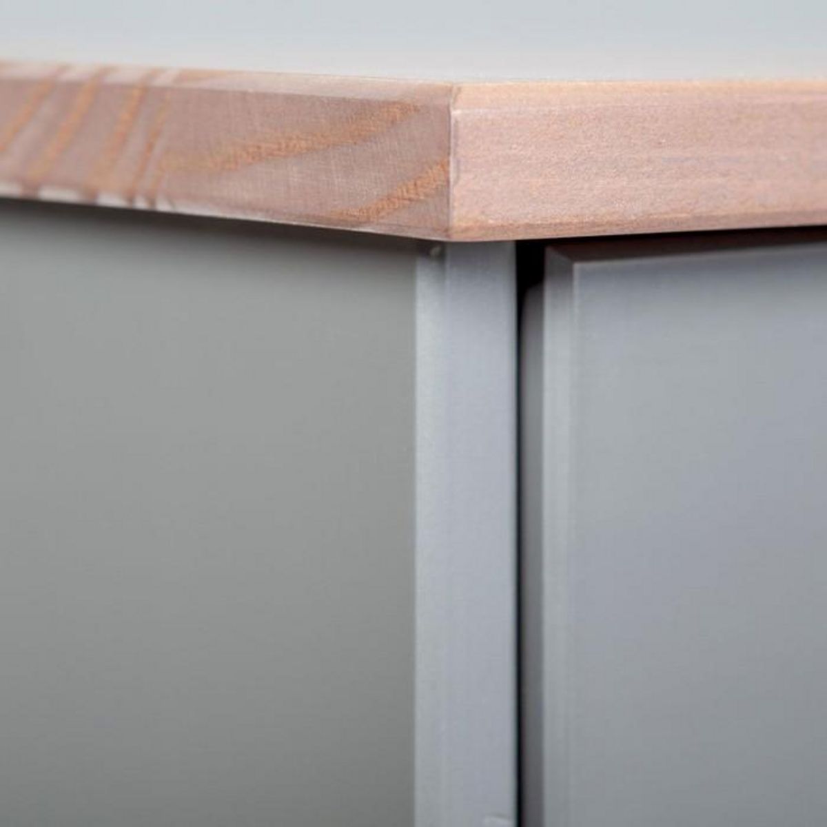 Paris Prix Buffet 3 Portes & 3 Tiroirs  Zernan  131cm Gris