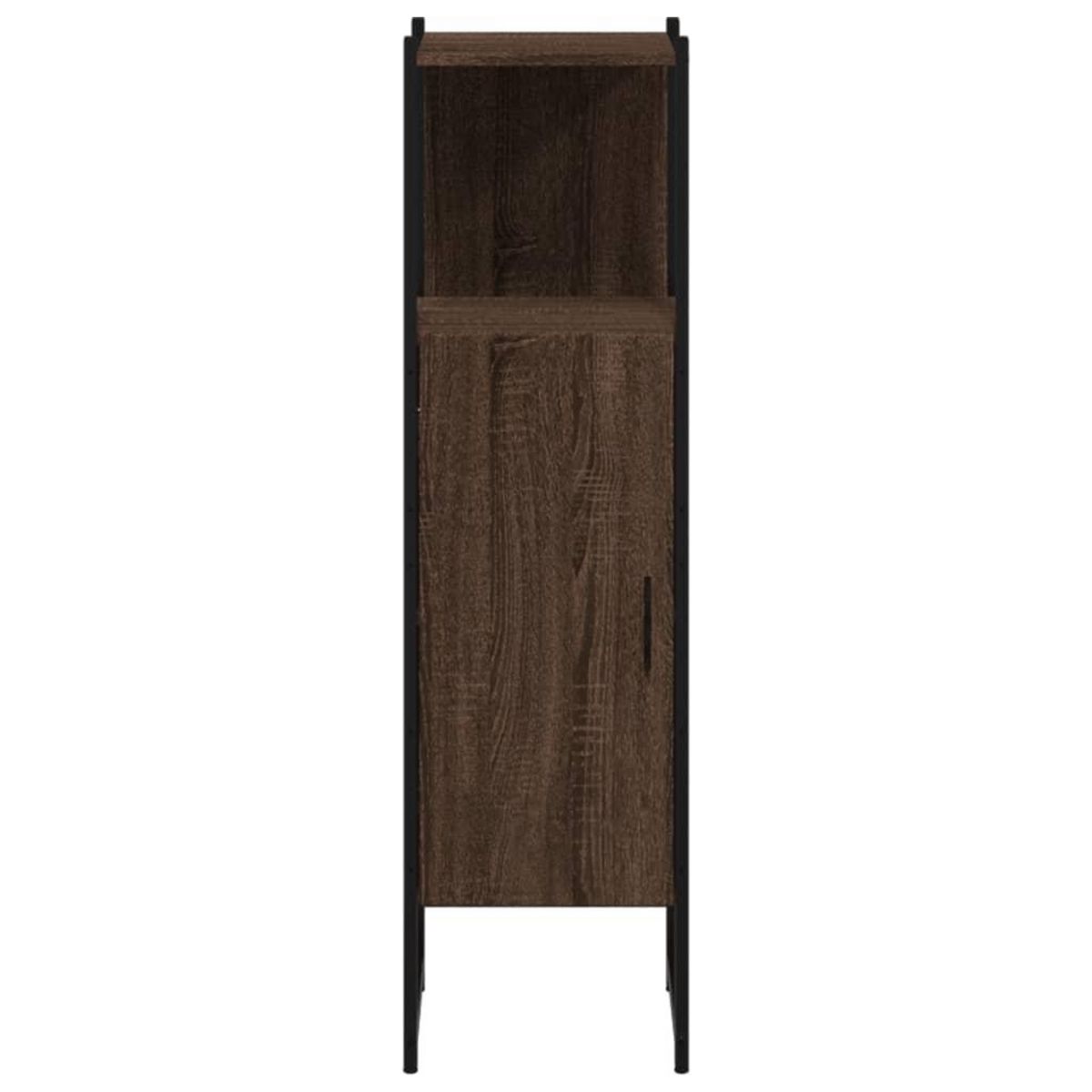 VIDAXL Armoire de salle de bain chene marron 33x33x120,5 cm