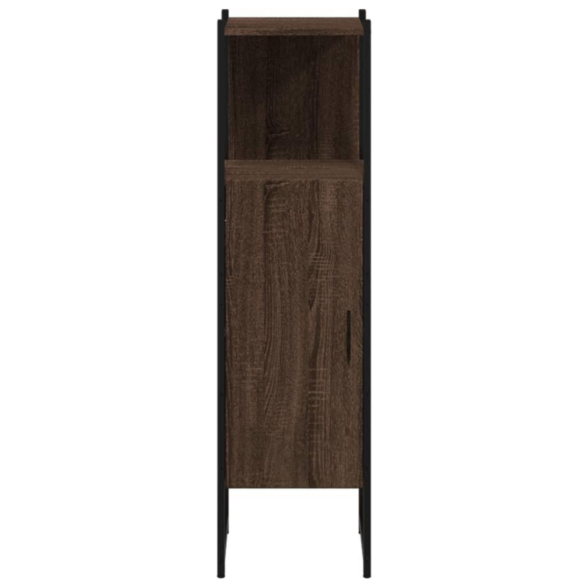 VIDAXL Armoire de salle de bain chene marron 33x33x120,5 cm