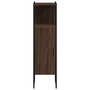 Voir la diapositive 5 : VIDAXL Armoire de salle de bain chene marron 33x33x120,5 cm