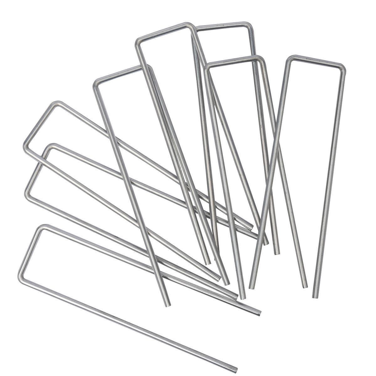  Lot de 40 Agrafes métalliques galvanisée WERKA PRO  15x4cm